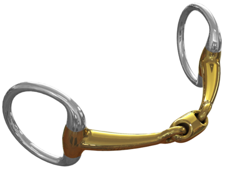 Pony Tranz-Angled Lozenge Eggbutt Snaffle