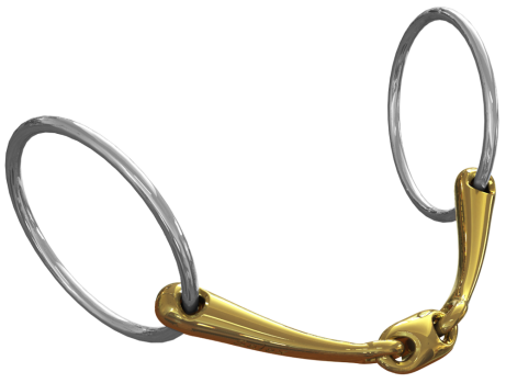 Tranz-Angled Lozenge Loose Ring Snaffle