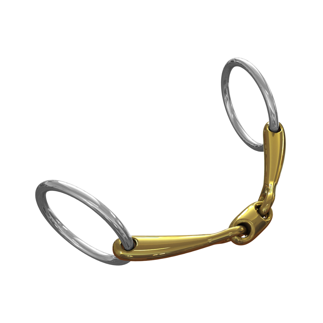 Pony Tranz-Angled Lozenge Loose Ring Snaffle