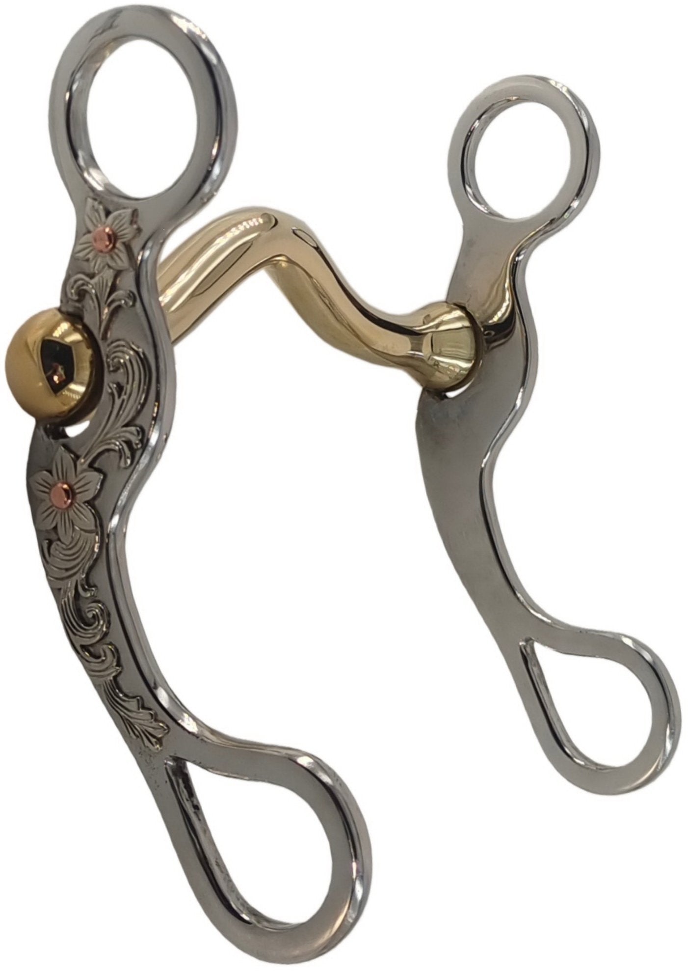 Western TongueKIND Shank with Floral Trim